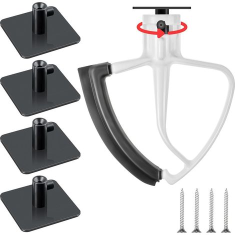 Support vertical pour accessoires de mixeur KitchenAid - Rangement rapide et facile - Peut contenir jusqu'à 4 accessoires de mixeur en toute sécurité (1/5)