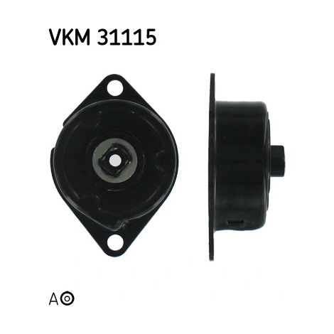 Tendeur de courroie, courroie trapézoïdale à nervures SKF VKM 31115 SEAT