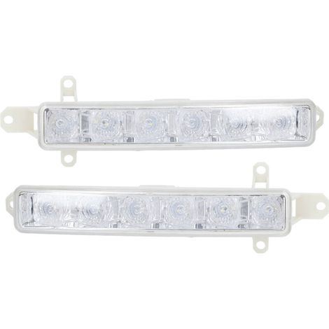 2 pièces voiture feux diurnes 5520280 6 LED lumière lumineuse remplacement résistant à la chaleur pour Peugeot 301 308S 408 (1/4)