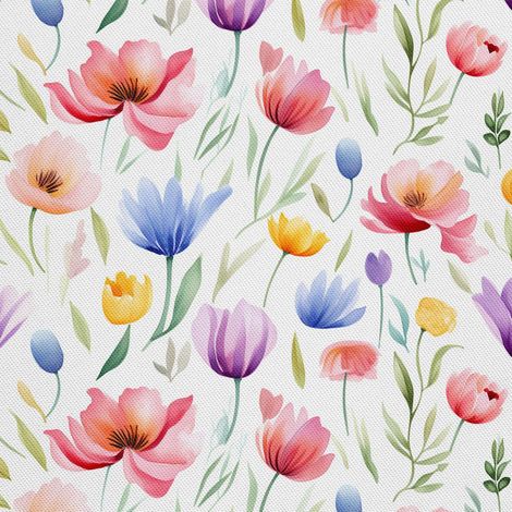 Tela decorativa para exteriores Oxford - Flores - DX2664 (1/5)