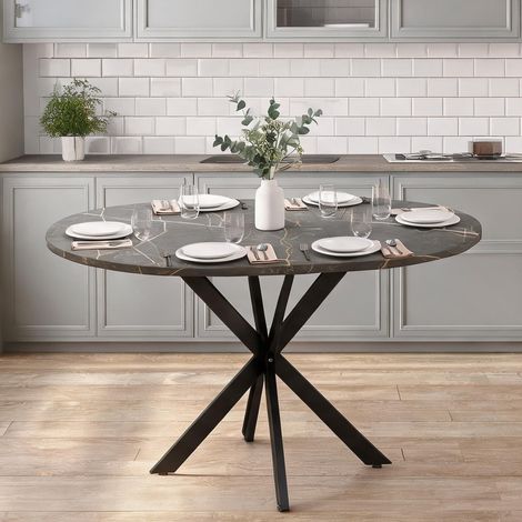 Table de salle à manger réglable de 4 à 135 cm 135 x 100 x 75 cm (1/5)