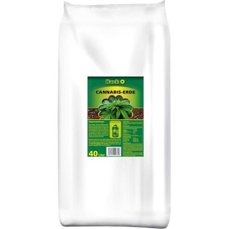 HACK Qualitäts Cannabis Erde 40 l Pflanzenerde Cannabaceae