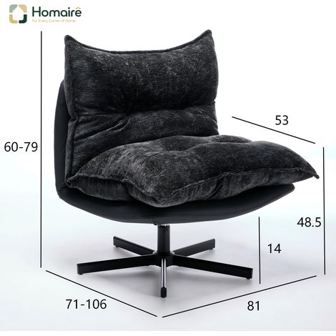 Tissu de protection en métal et métal noir pour mobilier intérieur 60 x 120 cm HOMAIRE (1/5)