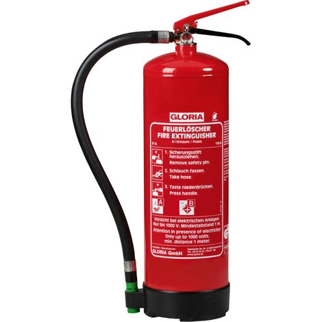 Protex Schaum-Feuerlöscher SD6-E 6 Liter (1/2)