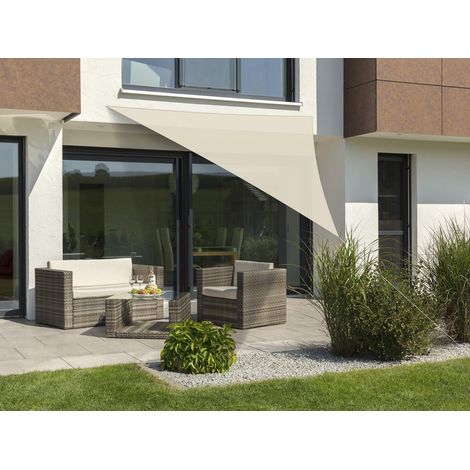 Schirme Teneriffa 360 x 360 x 360 cm Voile d'ombrage Mixte-Adulte, Naturel, Natur (1/2)