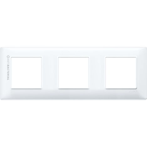 VIMAR - 14644.AB.01 6M (2+2+2) placa int71 antibacteriana