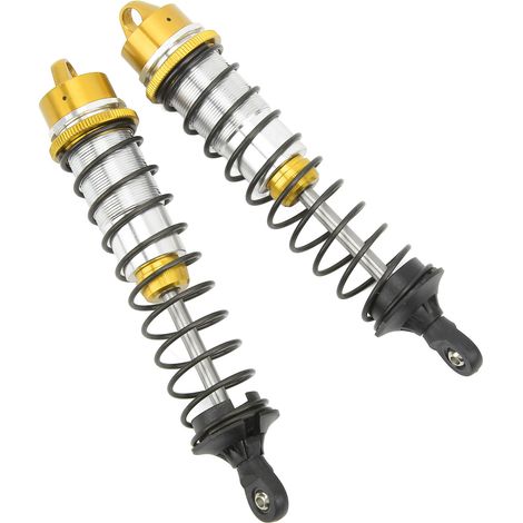 Amortisseur arrière professionnel en alliage d'aluminium pour voitures RC ARRMA séries 1/7 et 1/8, couleur or. (1/5)