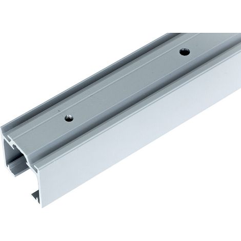 Rail Xperta longueur 2 mètres finition gris fixation plafond ou mural - ARLU (1/2)