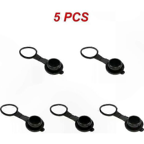Bouchon de Protection pour Prise 12V Voiture, Couvercle Étanche Anti-Poussière pour Allume-Cigare, avec Capuchon à Clapet, Accessoire Universel pour Véhicule (1/5)