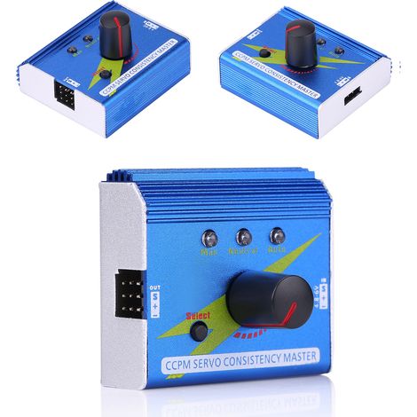 Testeur Servo Moteur Contrôleur Vitesse Électronique Pour Modèles RC Avion Voiture Bateau