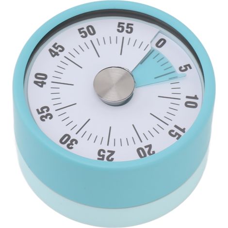 Hochpräziser mechanischer Küchentimer aus Edelstahl, Kochtimer mit Countdown, Küchentimer für Zuhause und Arbeitszimmer, blau (1/5)