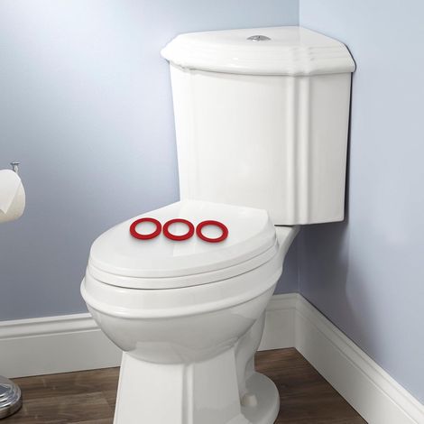 Joint en silicone pour toilettes RV - Plus de fuite d'eau (1/5)