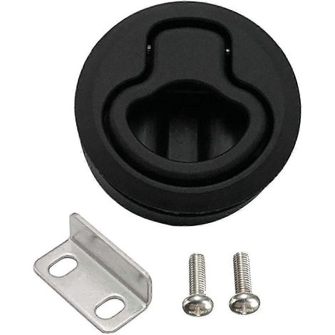 Verrouillage à pression affleurante pour loquet de trappe de bateau ou de camping-car (1/5)