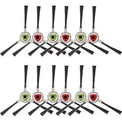 Lot de 12 pièces brosse latérale pour Combo 111/113 R113840 aspirateur pièces de rechange aspirateur brosse latérale (1/5)