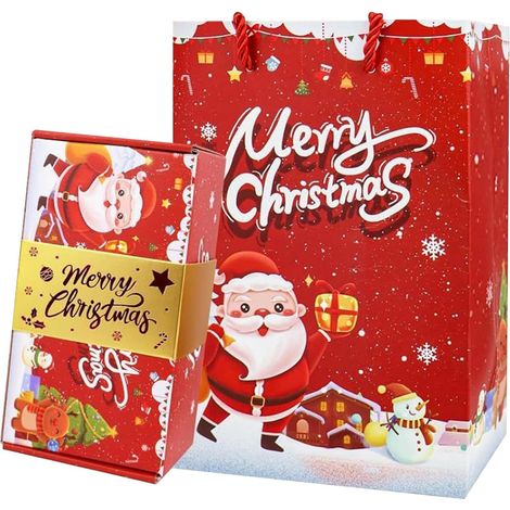 Boîte à Argent de Noël Plaisante et Pliable Cadeau Argent Noël Coffret à Surprise pour Anniversaire Saint-Valentin Garçons Adolescents (1/5)