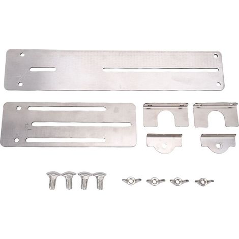 Support de pierre à aiguiser pour évier en acier inoxydable 304, base de pierre à aiguiser réglable avec écrou à oreilles pour éviers de 32,5 à 43 cm, pierres à aiguiser de 7 à 23,5 cm. (1/5)