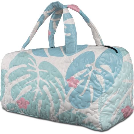 40,5x20,5x20,5cm Sac polochon matelassé polyester, sac de voyage rétro pour quotidien, sac à provisions fonctionnel et mignon pour le travail, les courses et les voyages (1/5)