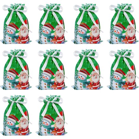 Sac cadeau de Noël en plastique