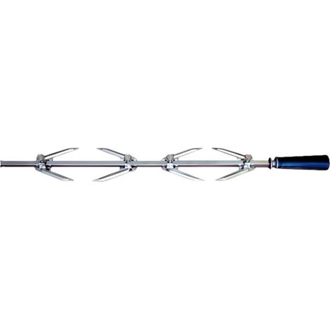 Asta spiedo 811mm completa spiedo tripla 20TM47