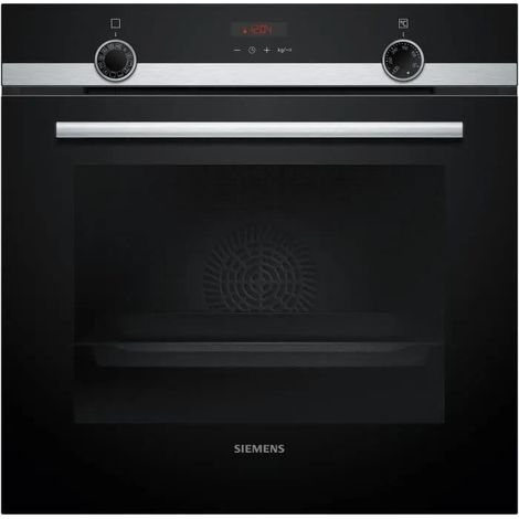 71 liter, 60 cm, schwarzer multifunktions-einbaubackofen - Siemens - HB574ABR3F