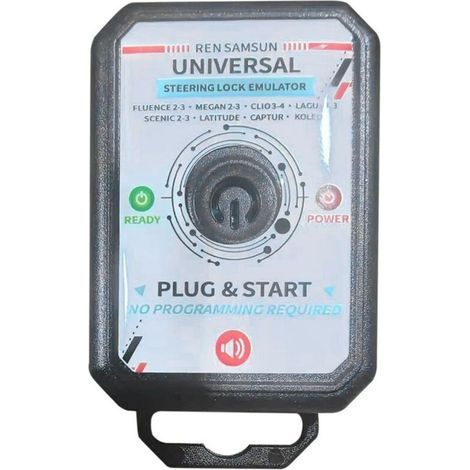 Simulateur de Verrouillage Direction Universel ESL ELV pour FLUENCE2-3, MEGAN2-3 · CLIO3-4 LACUNA 3 (1/4)