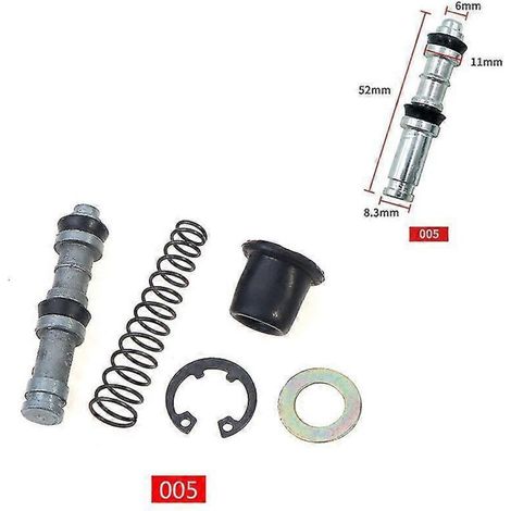 1 kit de réparation de piston de maître-cylindre/frein/embrayage de moto (11 mm, 12,7 mm, 14 mm, 16 mm) - N5