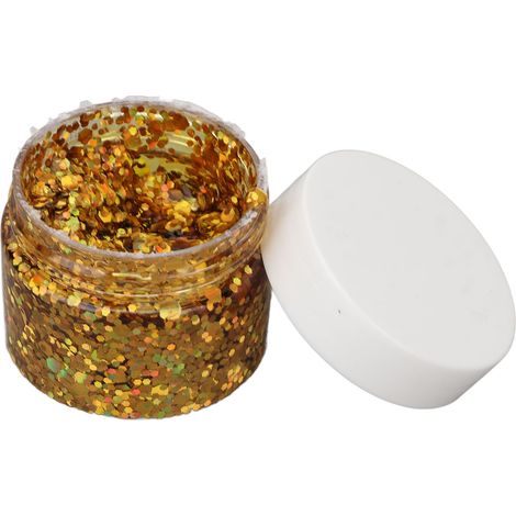 Flacon de 40 ml de colle pailletée pelable pour maquillage du visage et du corps, colle en poudre pailletée, pour festivals, scène et maquillage effets spéciaux de cinéma, colle pailletée, accessoires (1/5)