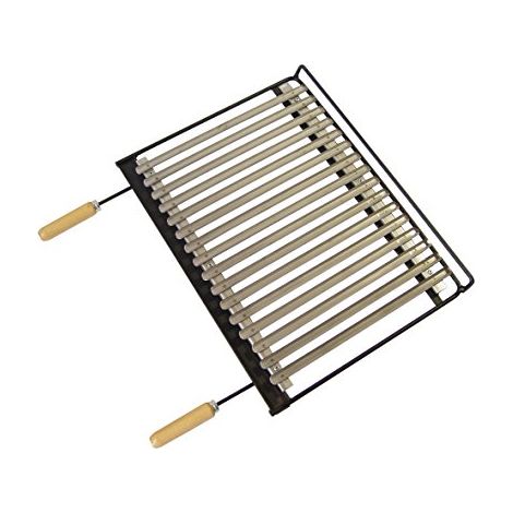 IMEX EL ZORRO 71664 – Barbecue Inox, 68 x 40 cm, Colore: Nero (1/2)