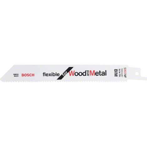 Bosch Säbelsägeblatt S 922 VF Flexible for Wood and Metal