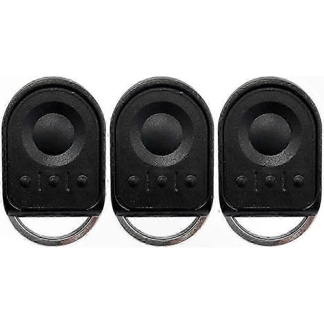 Lot de trois télécommandes de porte de garage pour ouvre-porte de garage Somfy Keygo Keytis (1/5)