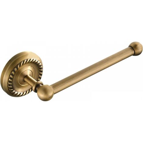 Porte-papier toilette mural en bronze antique pour salle de bain (1/5)