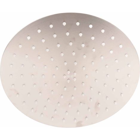 Tête de douche pluie ronde G1/2, rotation 360°, acier inoxydable avec 105 buses (1/5)