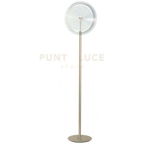 PIANTANA JOKEY TRASPARENTE DIAMETRO 40CM LED 3000K 690LM 15W H.130+40CM