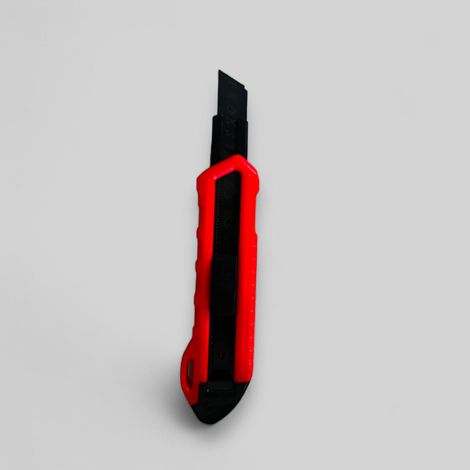 Cutter Sécurité 18 mm  Lame Rétractable & Poignée Ergonomique