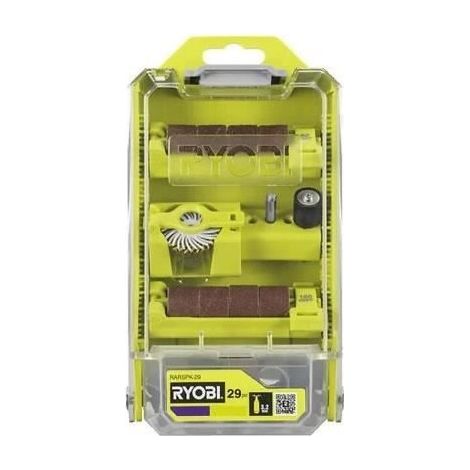 Ryobi RARSPK-29 Kit 29 Accessori Utensili Rotanti Colletto 3,2mm 1/8" (1/4)