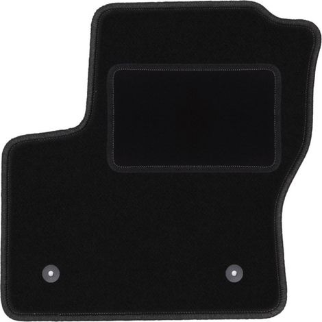 Tapicería negra mate para el asiento del conductor de: Ford C-MAX MK2 monovolumen (2015-2019) (1/5)