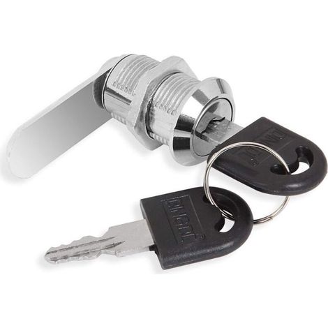 Enowelir Lot de 8 Serrure Boite aux Lettres Normalisée 25MM, Barillet Boite aux Lettres Convient à la Plupart des Boîtes aux Lettres, Verrou de Porte pour Armoire avec 16 Clés (1/4)