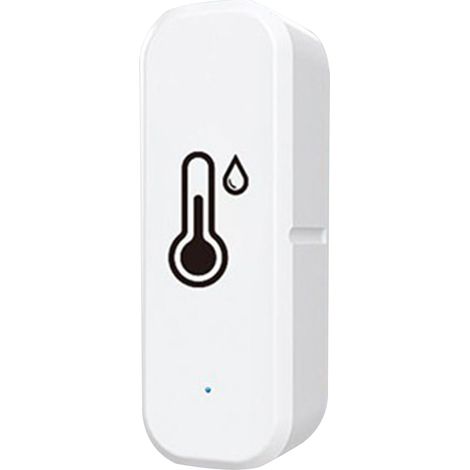 Moniteur de température à distance (connexion Wi-Fi), capteur d'humidité intelligent sans fil, adapté à la surveillance du climat intérieur.