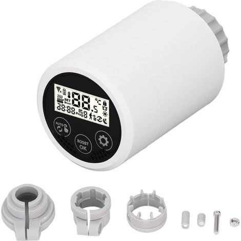 Smart Heizkörperventil Smart Thermostat Ventil Mobile App Control Heizkörper Controller für Zigbee (1/4)