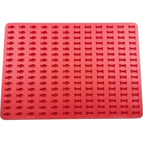 Moule à Pâtisserie 2 Parties pour Friandises pour Chiens - Inclut Tapis de Cuisson en Silicone, Kit Complet (1/5)