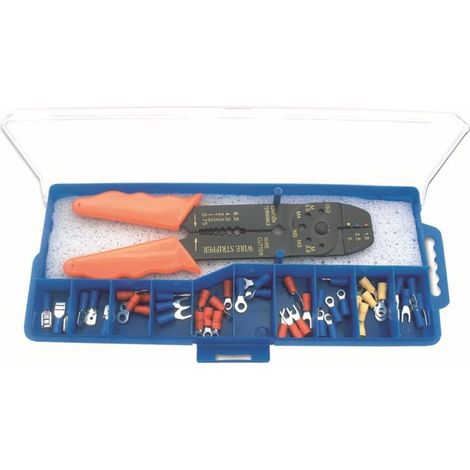 Alicates de engaste Dedra 1269 mango ergonómico 60 terminales