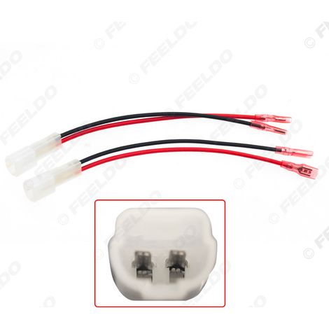 Convient pour la modification des câbles de haut-parleurs MG, câble adaptateur pour haut-parleurs de voiture, câble de conversion de prise