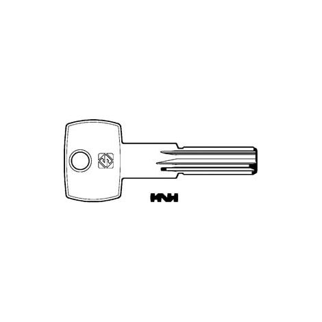 CHIAVI PUNZONATE PER CILINDRI AGB 7 SPINE PROFILO PIATTO AGB8- - AGB8 - 10 pezzi SILCA