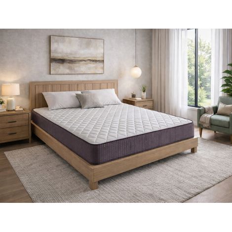 Schaumstoffmatratze DREAMDI CRONO VISCO 140x180 cm – Höhe 23 cm mit 5 cm Viscoschaum (Memory-Schaum)