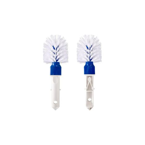 Lot de 4 Brosse de nettoyage manuelle – Pour piscine hors‑sol et enterrée, spa, baignoire, cuisine, polyvalente (1/5)