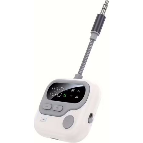 Adaptateur Bluetooth pour TV, transmetteur audio sans fil pour casque, compatible avec avion et double fonction émission/réception. (1/5)