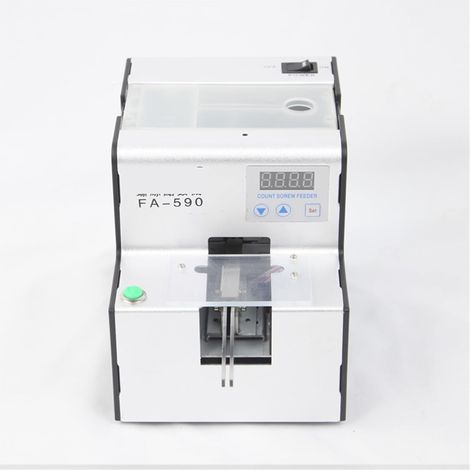 Machine de comptage de vis automatique FA-590, magasin de quincaillerie, compteur de vis 1.0-5.0, vis de calcul de disposition de rail réglable(FA-590) (1/5)