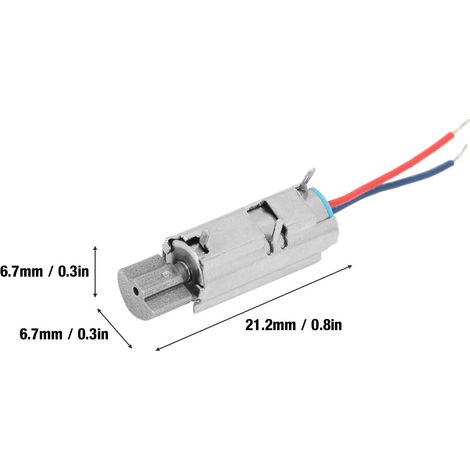 5 Pièces Moteur Vibrant Sans Cœur Miniature 11500 tr/min pour Équipement de Détection Portable (1/5)