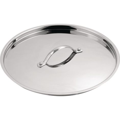 Couvercle en inox 180mm - VOGUE (1/2)