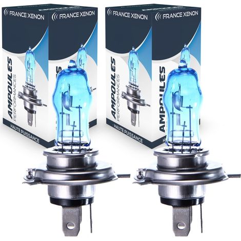2 x Ampoules H4 75/70W 6000K 24V HOD Xtrem - FRANCE-XENON - CAMION - plug&play (1/5)